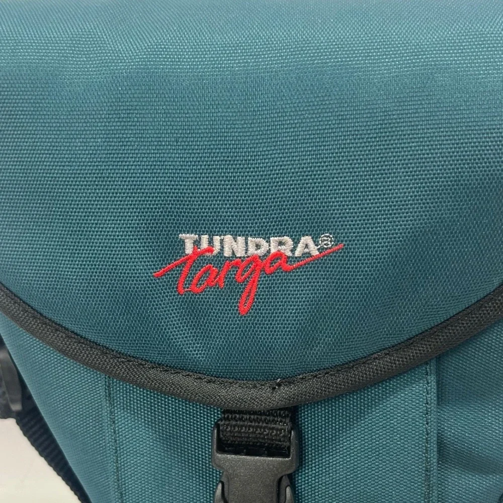 VTG Tundra Targa Camera & Accessory Gadget Padded Shoulder Bag Green Nikon Strap